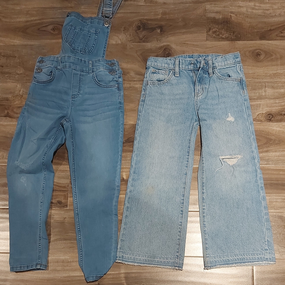 **3 Listings $40**           Old Navy Kids Light Blue Jeans and Overalls
